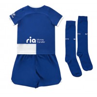 Atletico Madrid Replika babykläder Bortaställ Barn 2023-24 Kortärmad (+ korta byxor)